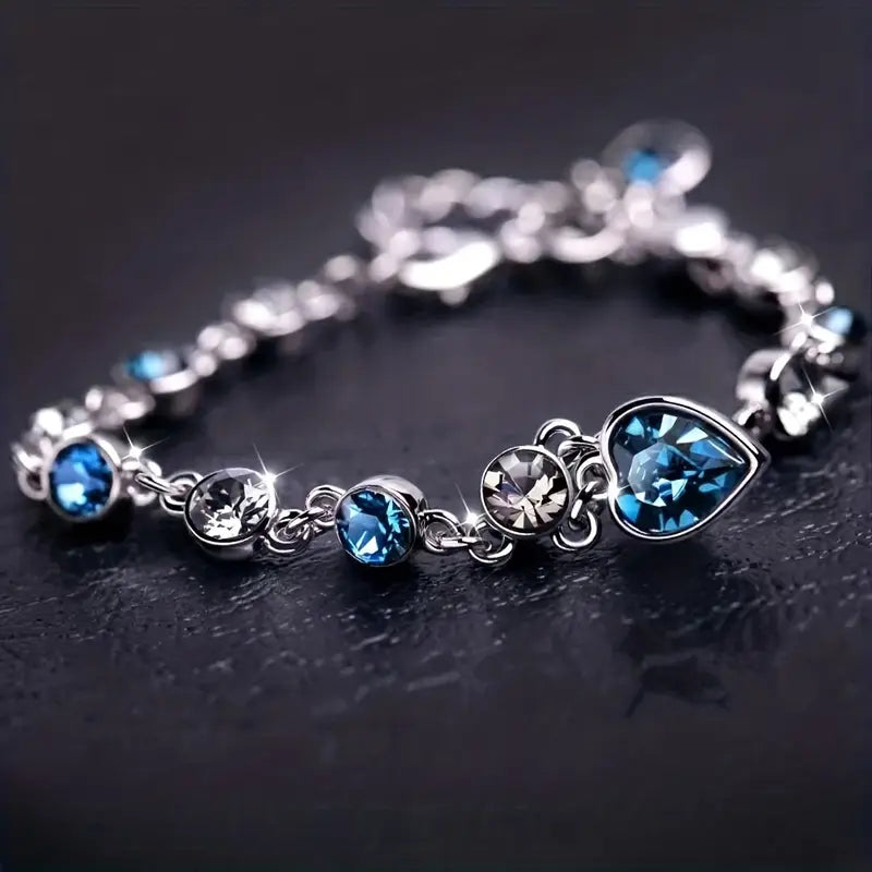 Ocean Heart Glow Armband
