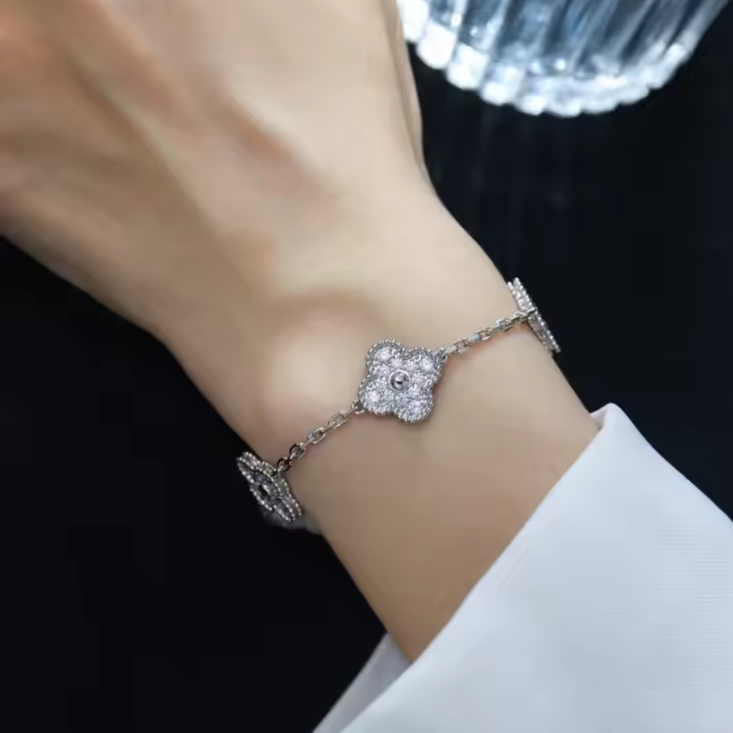 Klee Voll Diamant Armband
