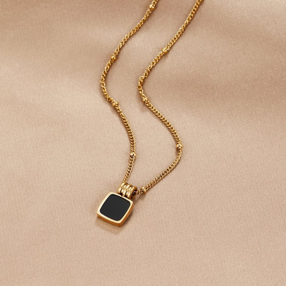 Elegant Double Layer Halskette